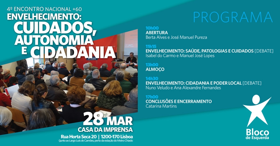 4º Encontro Nacional +60 marcado para 28 de Março [ADIADO]