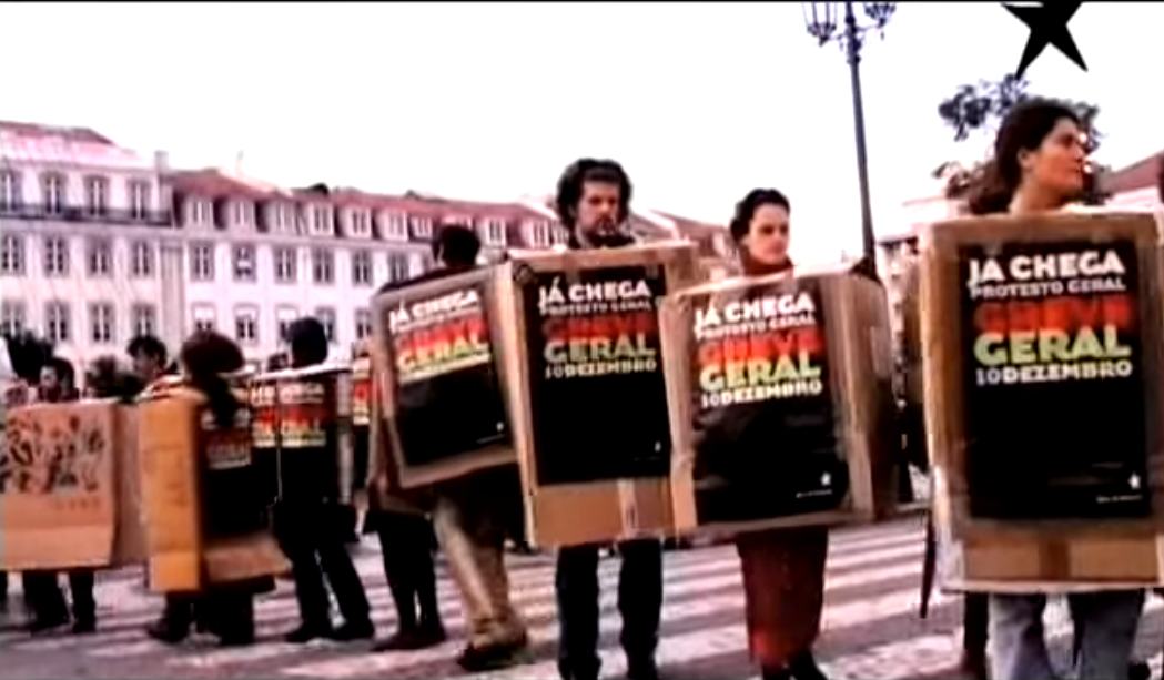 Greve geral contra o código laboral de Durão Barroso e Bagão Félix