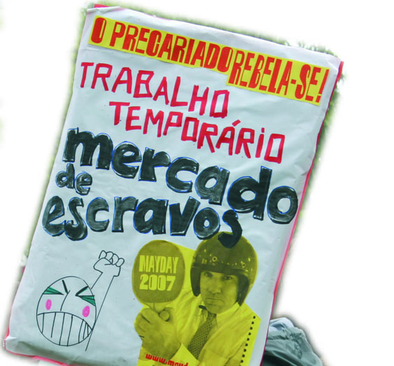 Mayday!: é convocada uma manifestação de jovens precários, que passa a integrar o 1º de Maio da CGTP