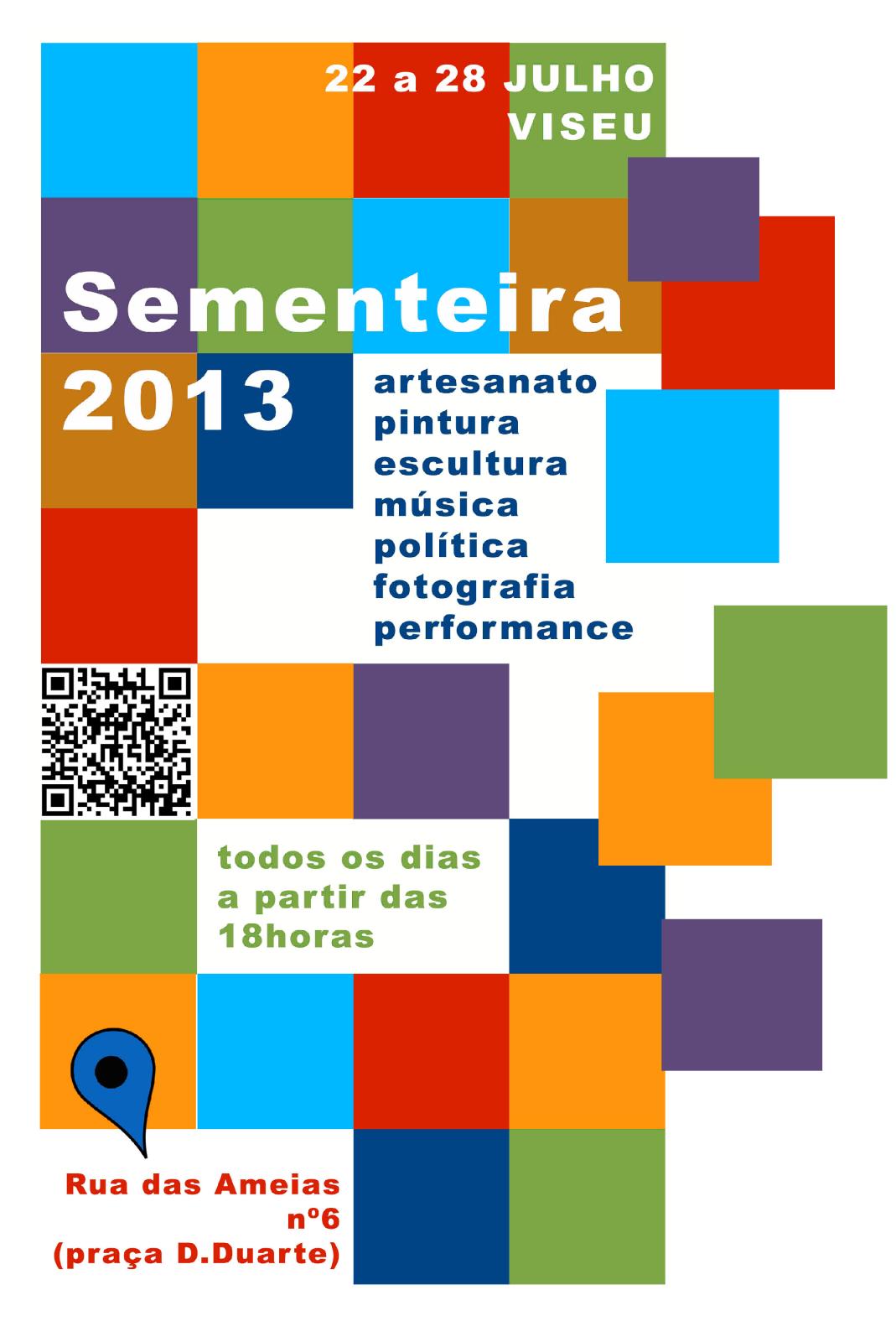 Sementeira: primeira edição da mostra de artes visuais e performativas promovida pelo Bloco em Viseu